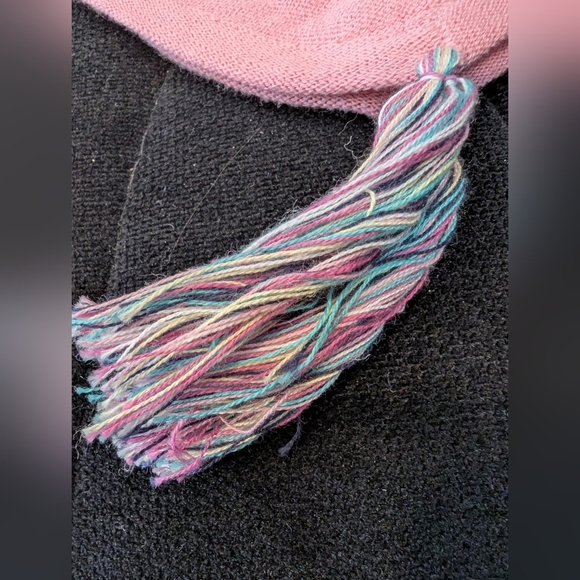 Roxy teenie wahine Beanie hat from ROXY. Baby sz 6-12 m, pink striped NWT - Picture 9 of 10